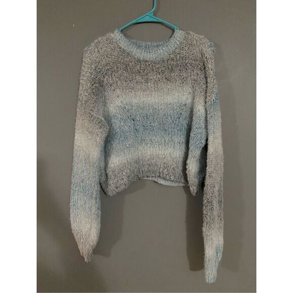 Wild Fable Sweater Ombre Striped Pullover Soft Cozy Short Knit Small - Picture 1 of 6